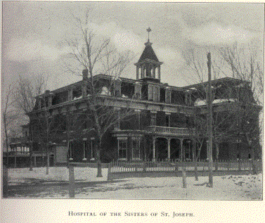 HOSPITAL OF THE SISTERS OF ST. JOSEPH.