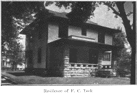 Residence of F. C. York.